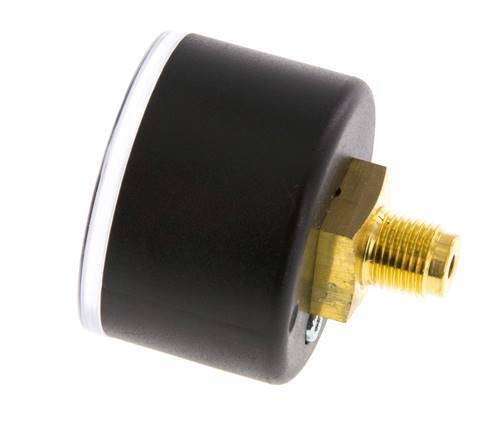 0..1.6 Bar Manometer Achteraansluiting Kunststof/Messing 40 mm Klasse 2.5