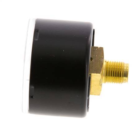 0..1.6 Bar Manometer Achteraansluiting Staal/Messing 40 mm Klasse 1.6