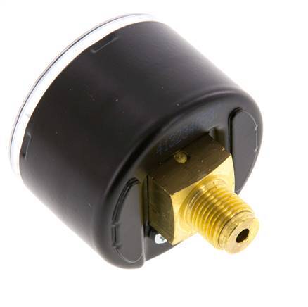 0..1.6 Bar Manometer Achteraansluiting Staal/Messing 40 mm Klasse 1.6