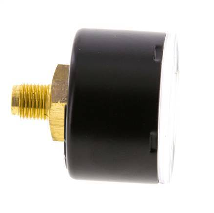 0..1.6 Bar Manometer Achteraansluiting Staal/Messing 40 mm Klasse 1.6