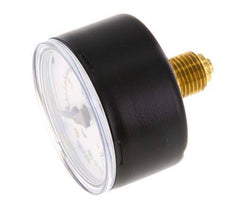 0..1.6 Bar Manometer Achteraansluiting Staal/Messing 50 mm Klasse 1.6