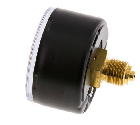 0..1.6 Bar Manometer Achteraansluiting Staal/Messing 50 mm Klasse 1.6