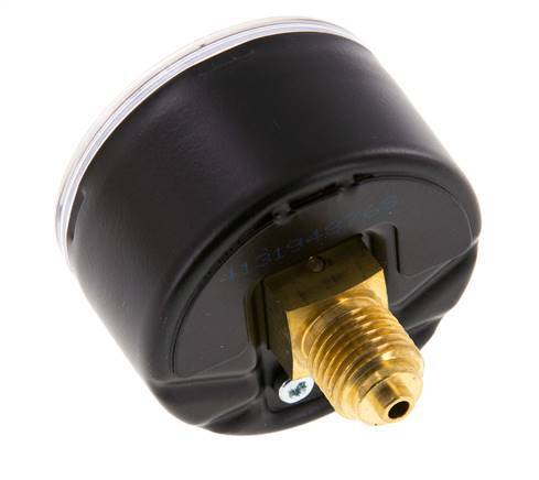 0..1.6 Bar Manometer Achteraansluiting Staal/Messing 50 mm Klasse 1.6