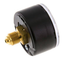 0..1.6 Bar Manometer Achteraansluiting Staal/Messing 50 mm Klasse 1.6