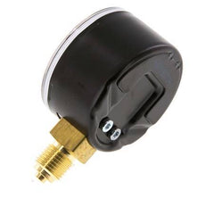 0..1.6 Bar Manometer Onderaansluiting Staal/Messing 50 mm Klasse 1.6