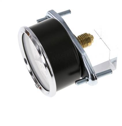 0...250 Bar (0..3626 psi) Paneelmontage Manometer Staal/Brons 63 mm Klasse 2.5 (Beugel)
