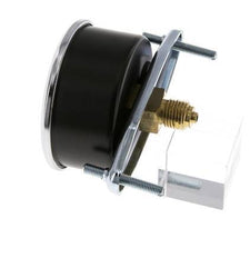 0...250 Bar (0..3626 psi) Paneelmontage Manometer Staal/Brons 63 mm Klasse 2.5 (Beugel)