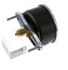 0...250 Bar (0..3626 psi) Paneelmontage Manometer Staal/Brons 63 mm Klasse 2.5 (Beugel)