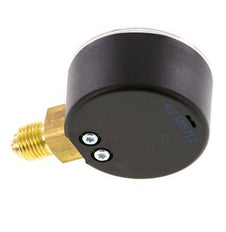 0..25 Bar (0..363 psi) Pressure Gauge Below Plastic/Brass 50 mm Class 2.5