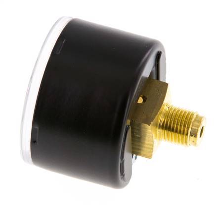 0..2.5 Bar (0..36 psi) Pressure Gauge Rear Steel/Brass 40 mm Class 1.6