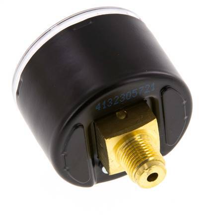 0..2.5 Bar (0..36 psi) Pressure Gauge Rear Steel/Brass 40 mm Class 1.6