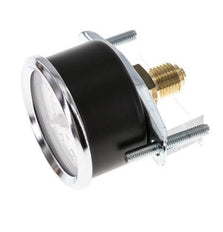 0...2.5 Bar (0..36 psi) Paneelmontage Manometer Staal/Brons 50 mm Klasse 2.5 (Beugel)