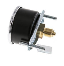 0...2.5 Bar (0..36 psi) Paneelmontage Manometer Staal/Brons 50 mm Klasse 2.5 (Beugel)