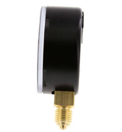 0..315 Bar Manometer Onderaansluiting Staal/Messing 63 mm Klasse 1.6