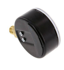 0..315 Bar Manometer Onderaansluiting Staal/Messing 63 mm Klasse 1.6