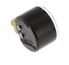 0..40 Bar Manometer Onderaansluiting Staal/Messing 40 mm Klasse 1.6