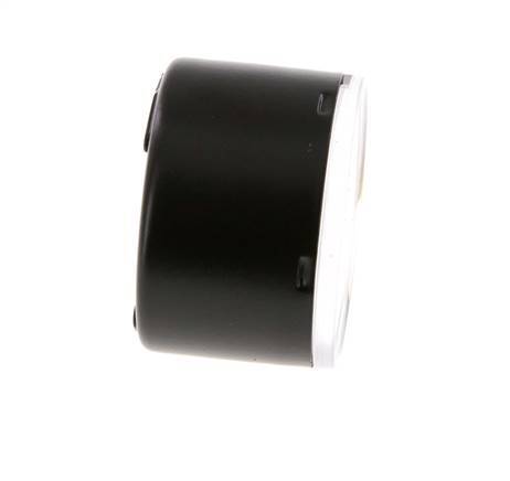 0..40 Bar Manometer Onderaansluiting Staal/Messing 40 mm Klasse 1.6