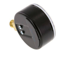 0..40 Bar Manometer Onderaansluiting Staal/Messing 63 mm Klasse 1.6