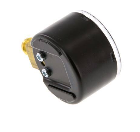 0..4 Bar Manometer Onderaansluiting Staal/Messing 40 mm Klasse 1.6