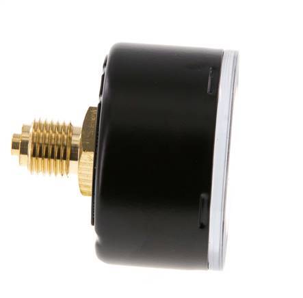 0..4 Bar Manometer Achteraansluiting Staal/Messing 50 mm Klasse 1.6