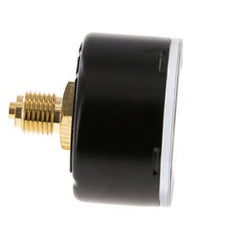 0..4 Bar Manometer Achteraansluiting Staal/Messing 50 mm Klasse 1.6