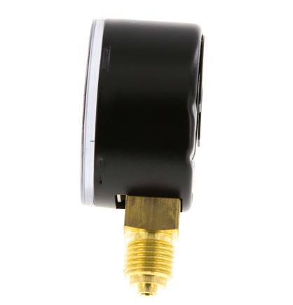 0..4 Bar Manometer Onderaansluiting Staal/Messing 50 mm Klasse 1.6