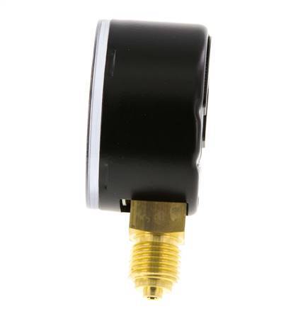 0..60 Bar Manometer Onderaansluiting Staal/Messing 50 mm Klasse 1.6