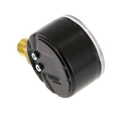 0..60 Bar Manometer Onderaansluiting Staal/Messing 50 mm Klasse 1.6