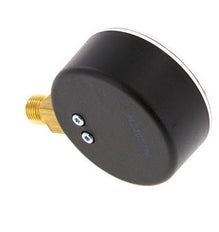 0..60 Bar (0..870 psi) Pressure Gauge Below Plastic/Brass 63 mm Class 2.5