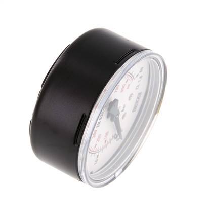 0..60 Bar Manometer Onderaansluiting Staal/Messing 63 mm Klasse 1.6
