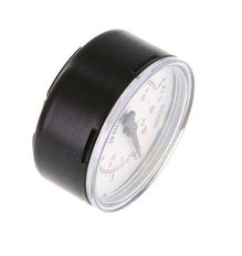 0..6 Bar Manometer Onderaansluiting Staal/Messing 63 mm Klasse 1.6