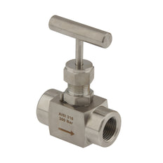 G1/8'' RVS Naaldafsluiter PTFE 300 bar - NLS