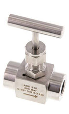 G3/8'' RVS Naaldafsluiter PTFE 300 bar - NLS