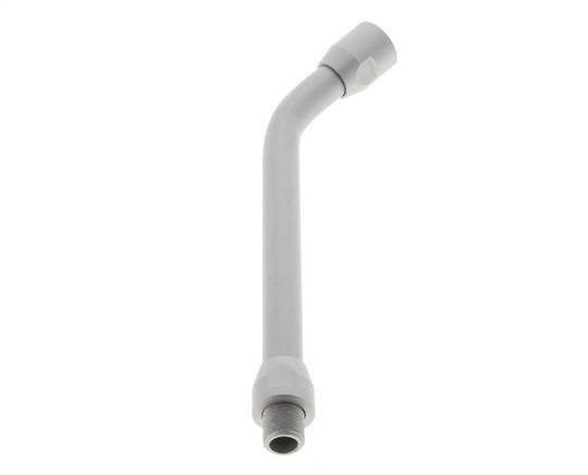 150mm Gebogen Verlengbuis Zonder Mondstuk