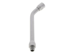 150mm Gebogen Verlengbuis Zonder Mondstuk