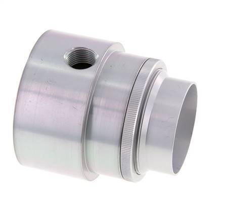 Luchtversterker Mondstuk 51mm Uitlaat Aluminium