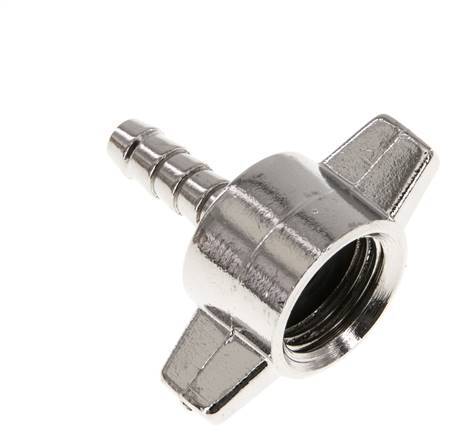 Slangaansluiting voor Bandenpomp Fles M 16X1.5 - 6mm (1/4")