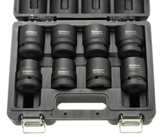8-Delige Krachtdoppenset In Plastic Magazijn 3/4" (19 mm)