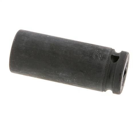 Dopsleutel Maat 21mm Vierkantaandrijving 1/2" (12.7 mm)