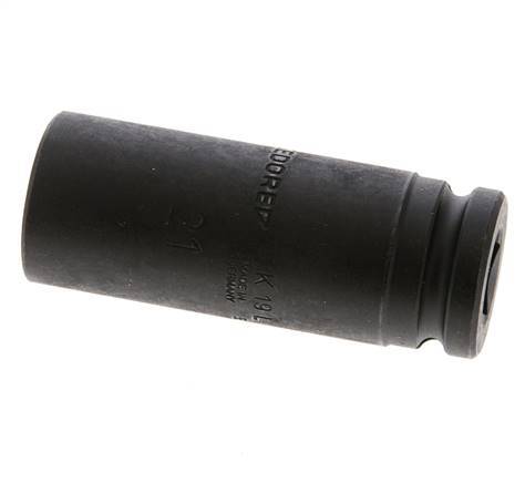 82mm Krachtdop voor 21mm Zeskantschroeven Met Vierkante Aandrijving 1/2" (12.5 mm)