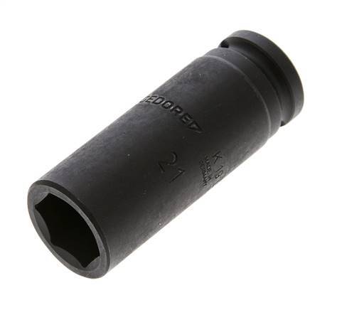 82mm Krachtdop voor 21mm Zeskantschroeven Met Vierkante Aandrijving 1/2" (12.5 mm)