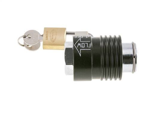 Slide Valve 1/2'' Cylinder Lock