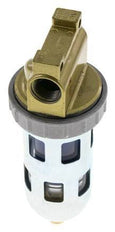 Microfilter 0.01micron G3/8'' 560l/min Semi-Automatische Beschermende Kooi Polycarbonaat Standaard 1