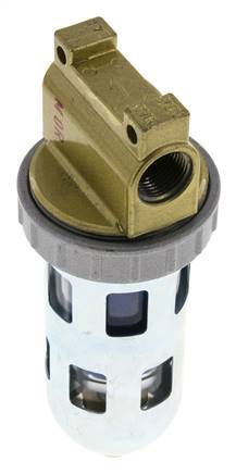 Microfilter 0.01micron G3/8'' 560l/min Semi-Automatische Beschermende Kooi Polycarbonaat Standaard 1