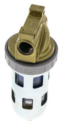 Microfilter 0.01micron G3/8'' 560l/min Semi-Automatische Beschermende Kooi Polycarbonaat Standaard 1
