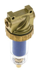 Microfilter 0.01micron G1/4'' 560l/min Semi-Auto Polycarbonaat Standaard 1