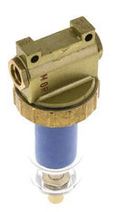 Microfilter 0.01micron G1/4'' 560l/min Semi-Auto Polycarbonaat Standaard 1