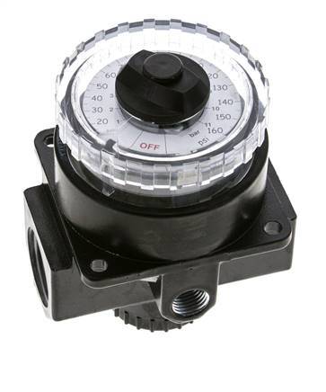 Pressure Regulator G1'' 9000 l/min 0.0-11.0bar/0-160psi