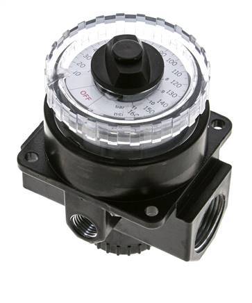 Drukregelaar G1/2'' 5000l/min 0.0-3.0bar/0-44psi