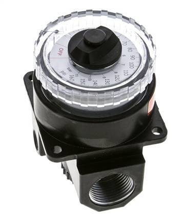Pressure Regulator G1'' 9000 l/min 0.0-11.0bar/0-160psi